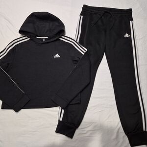 Womens Adidas Hoodie And Joggers - Small/medium